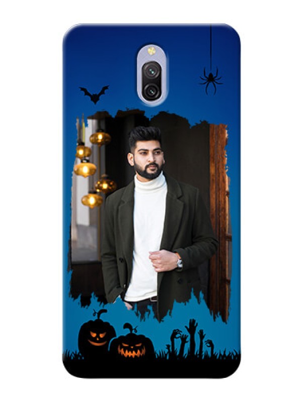 Custom Redmi 8A Dual mobile cases online with pro Halloween design 