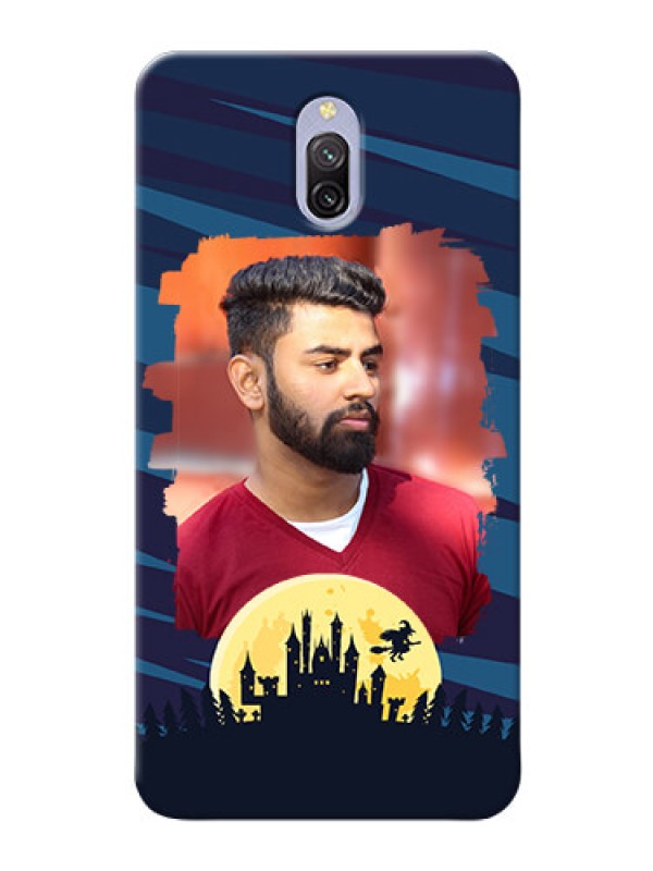 Custom Redmi 8A Dual Back Covers: Halloween Witch Design 
