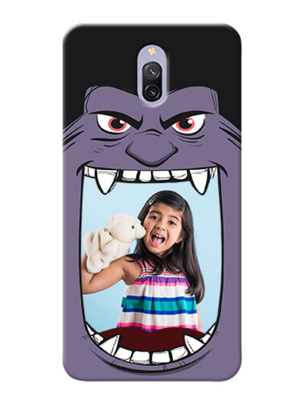 Custom Redmi 8A Dual Personalised Phone Covers: Angry Monster Design