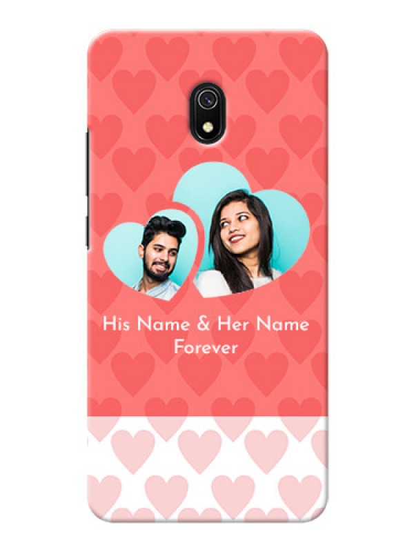 Custom Redmi 8A personalized phone covers: Couple Pic Upload Design