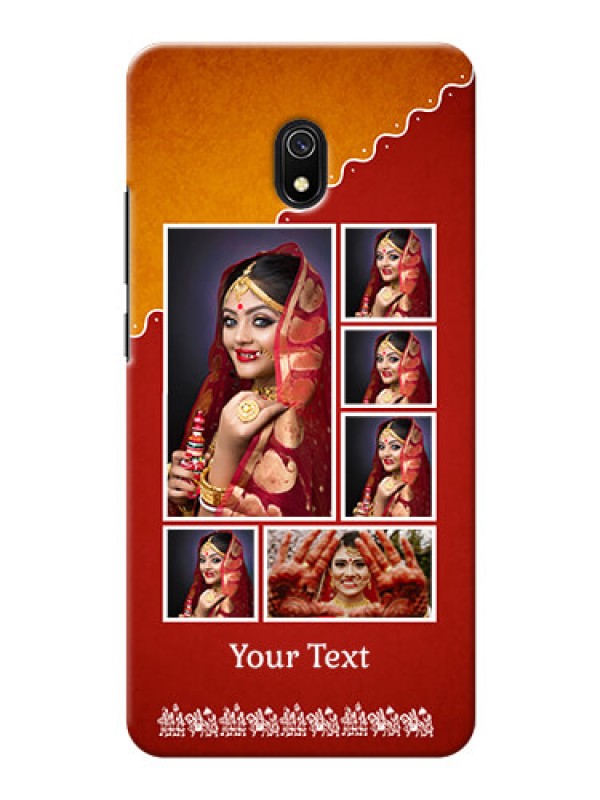 Custom Redmi 8A customized phone cases: Wedding Pic Upload Design