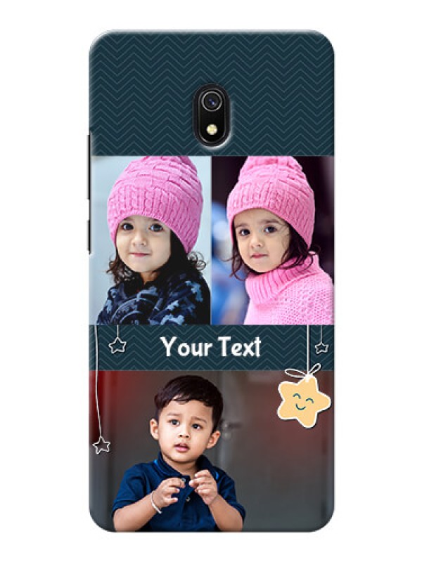 Custom Redmi 8A Mobile Back Covers Online: Hanging Stars Design