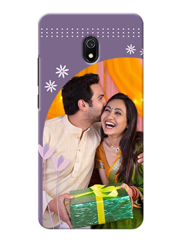 Custom Redmi 8A Phone covers for girls: lavender flowers design 