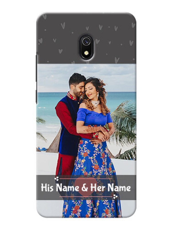 Custom Redmi 8A Mobile Covers: Buy Love Design with Photo Online