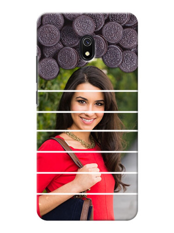Custom Redmi 8A Custom Mobile Covers with Oreo Biscuit Design