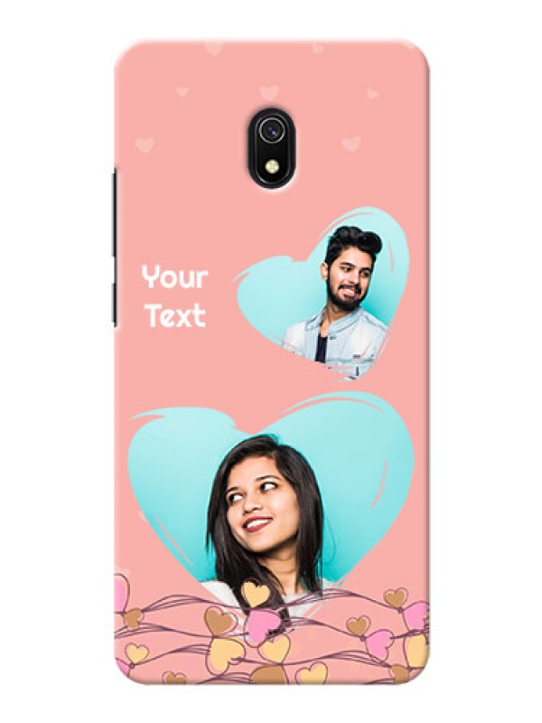 Custom Redmi 8A customized phone cases: Love Doodle Design