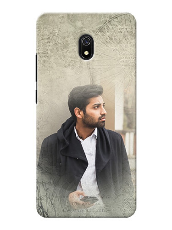 Custom Redmi 8A custom mobile back covers with vintage design
