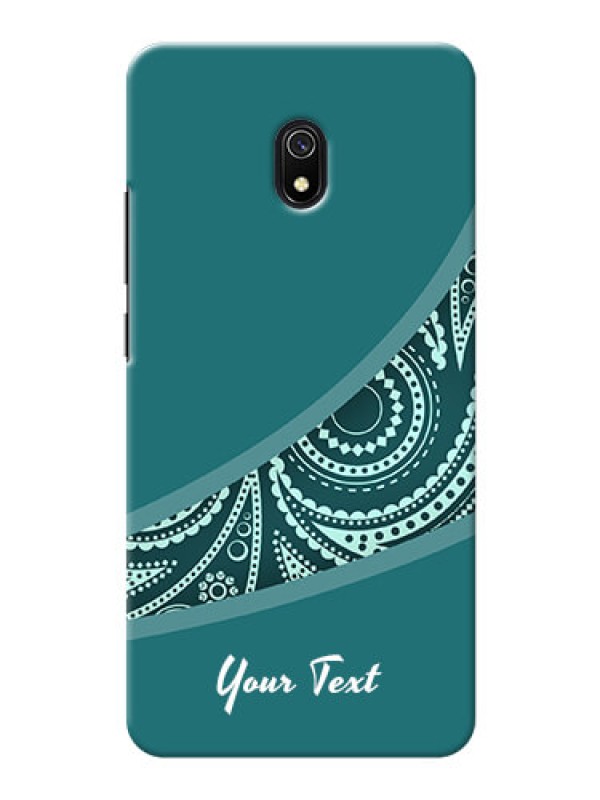 Custom Redmi 8A Custom Phone Covers: semi visible floral Design