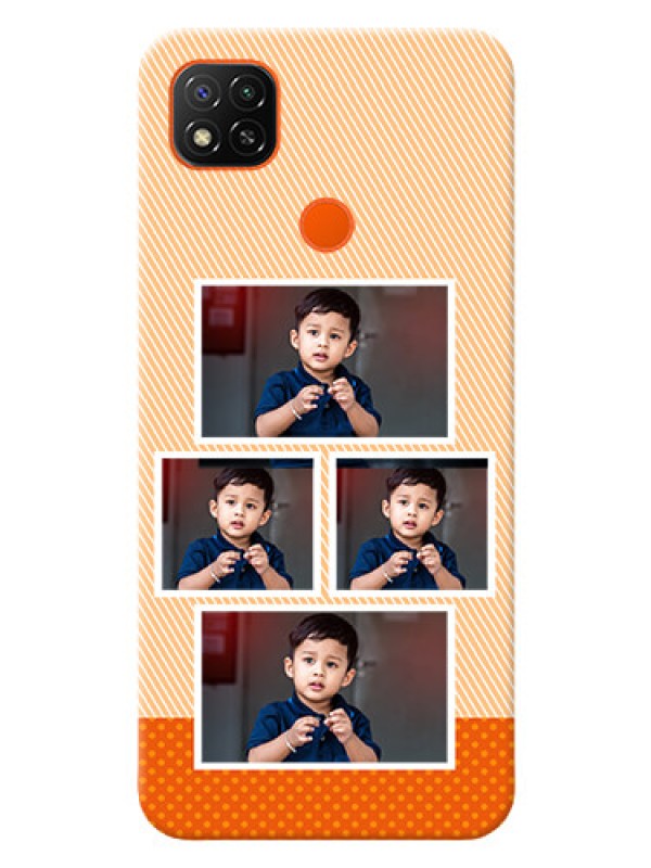 Custom Redmi 9 Activ Mobile Back Covers: Bulk Photos Upload Design