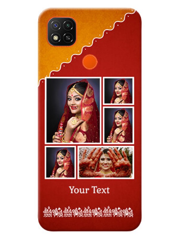 Custom Redmi 9 Activ customized phone cases: Wedding Pic Upload Design