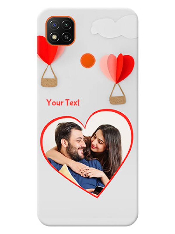Custom Redmi 9 Activ Phone Covers: Parachute Love Design
