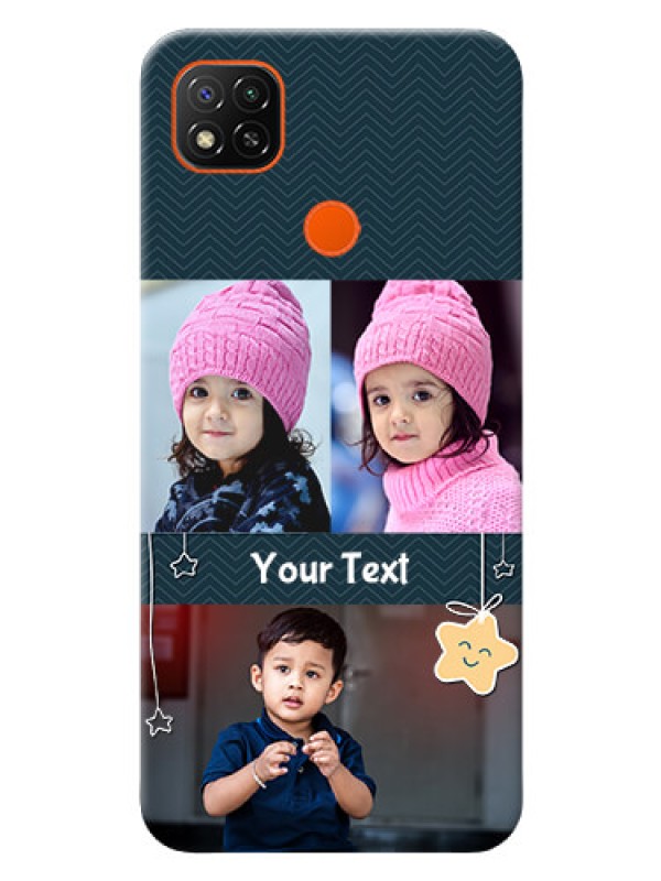 Custom Redmi 9 Activ Mobile Back Covers Online: Hanging Stars Design
