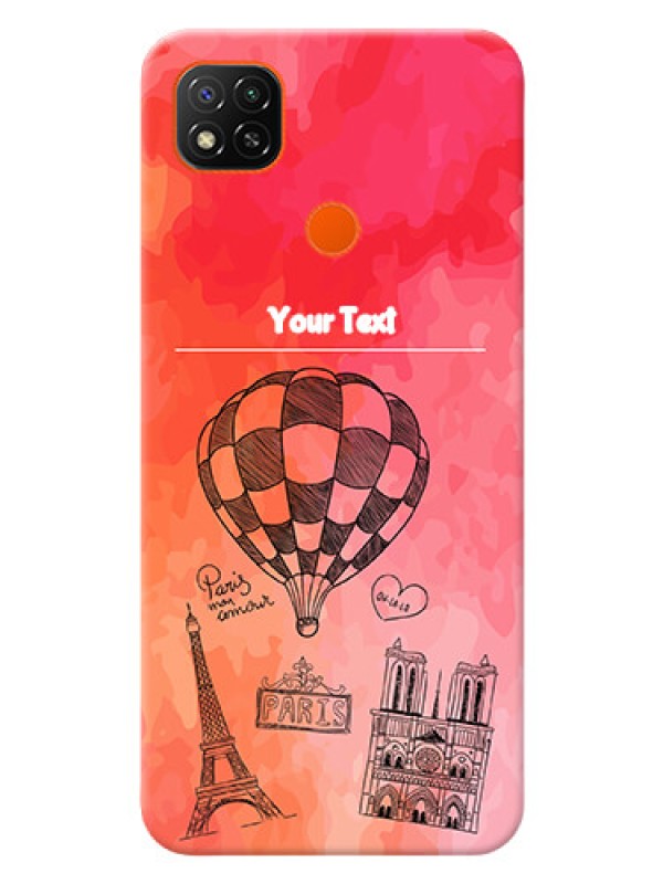 Custom Redmi 9 Activ Personalized Mobile Covers: Paris Theme Design