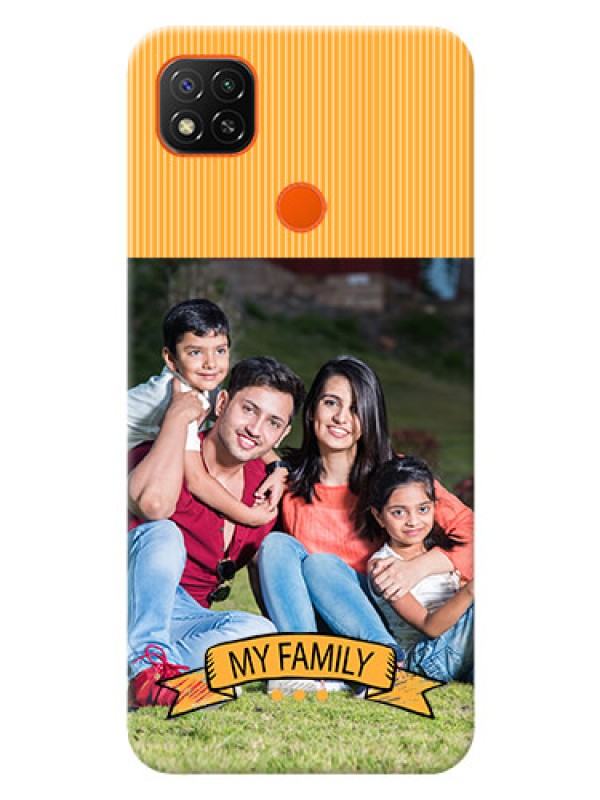Custom Redmi 9 Activ Personalized Mobile Cases: My Family Design