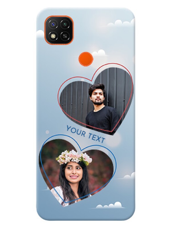 Custom Redmi 9 Activ Phone Cases: Blue Color Couple Design 