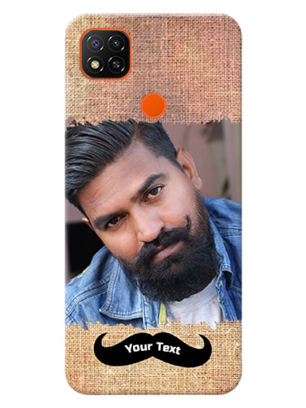 Custom Redmi 9 Activ Mobile Back Covers Online with Texture Design