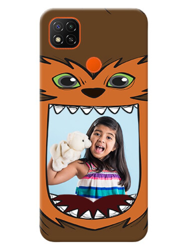 Custom Redmi 9 Activ Phone Covers: Owl Monster Back Case Design