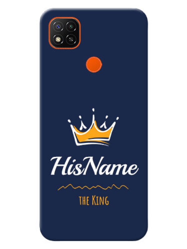 Custom Redmi 9 Activ King Phone Case with Name
