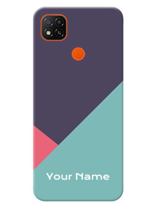 Custom Redmi 9 Activ Custom Phone Cases: Tri Color abstract Design