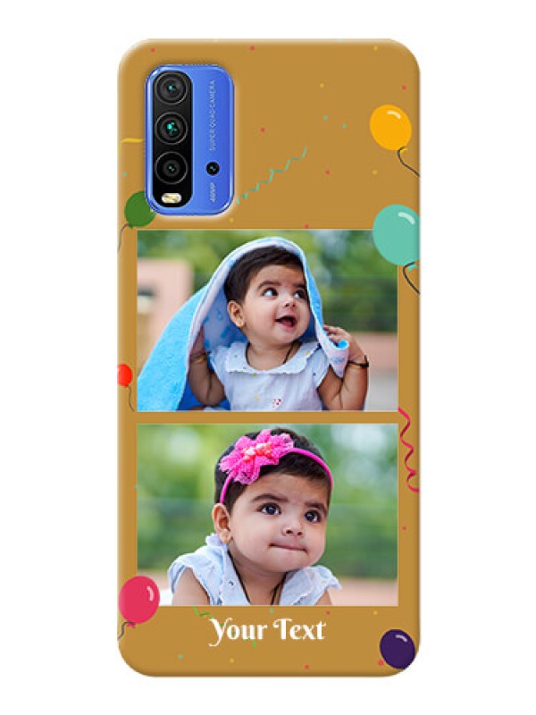 Custom Redmi 9 Power Phone Covers: Image Holder with Birthday Celebrations Design