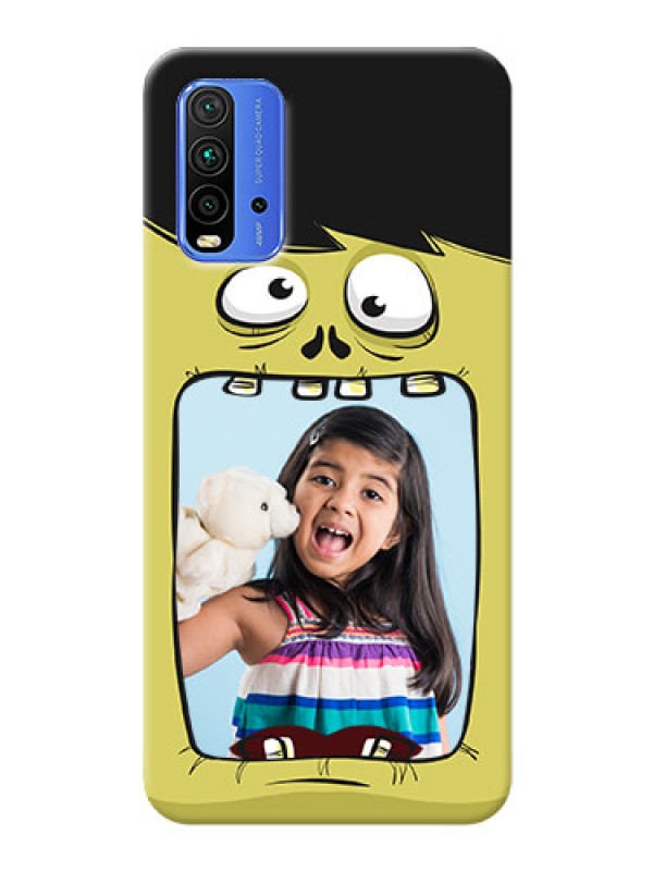 Custom Redmi 9 Power Mobile Covers: Cartoon monster back case Design