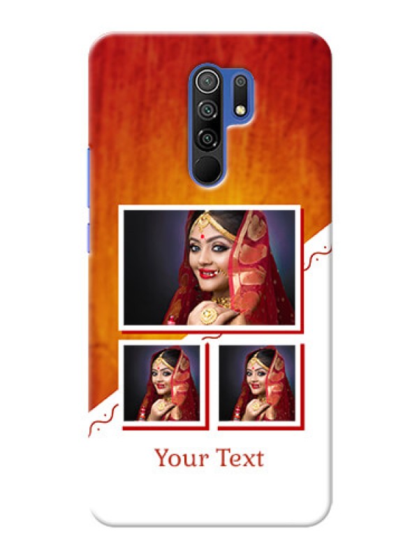 Custom Redmi 9 Prime Personalised Phone Cases: Wedding Memories Design  