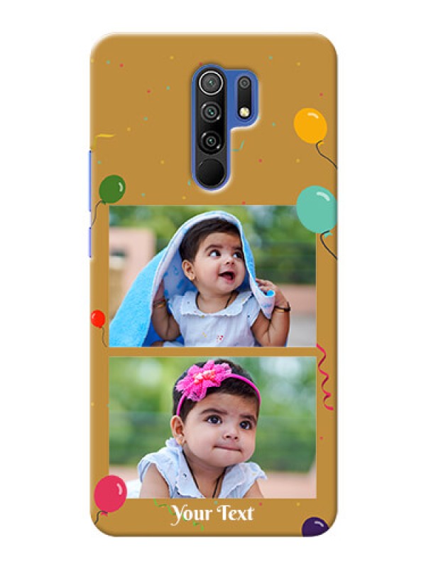 Custom Redmi 9 Prime Phone Covers: Image Holder with Birthday Celebrations Design