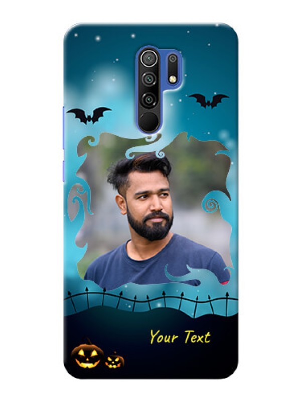 Custom Redmi 9 Prime Personalised Phone Cases: Halloween frame design