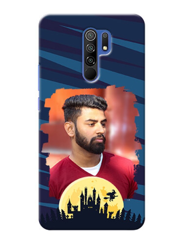 Custom Redmi 9 Prime Back Covers: Halloween Witch Design 