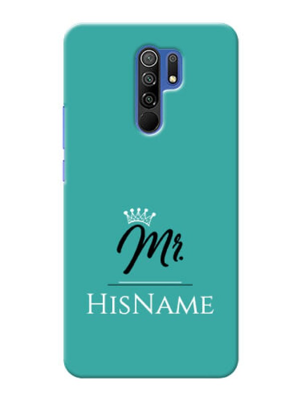 Custom Redmi 9 Prime Custom Phone Case Mr with Name