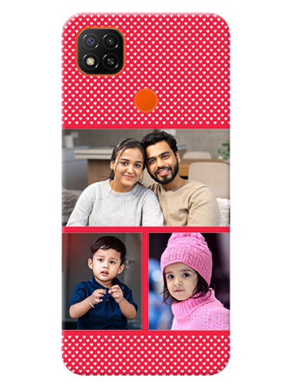Custom Redmi 9 mobile back covers online: Bulk Pic Upload Design