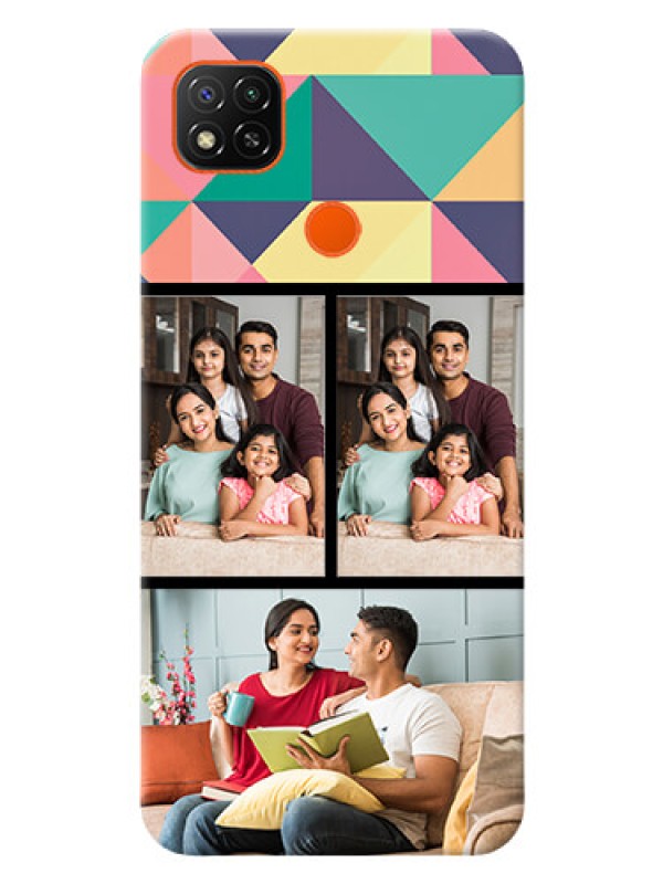 Custom Redmi 9 personalised phone covers: Bulk Pic Upload Design