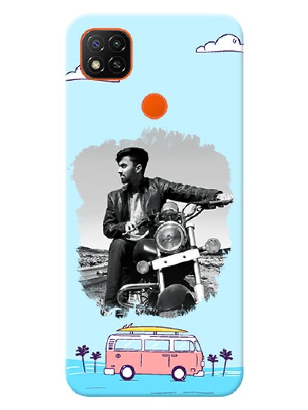 Custom Redmi 9 Mobile Covers Online: Travel & Adventure Design