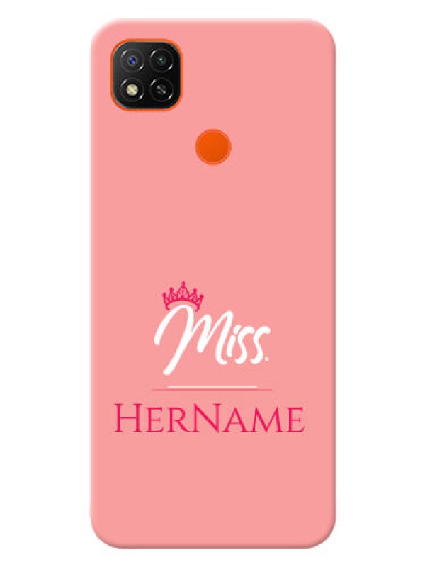 Custom Redmi 9 Custom Phone Case Mrs with Name