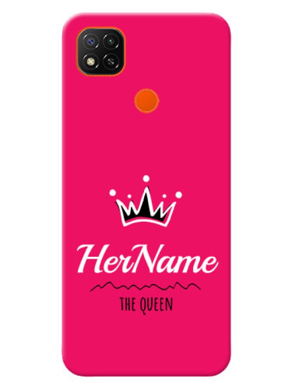 Custom Redmi 9 Queen Phone Case with Name