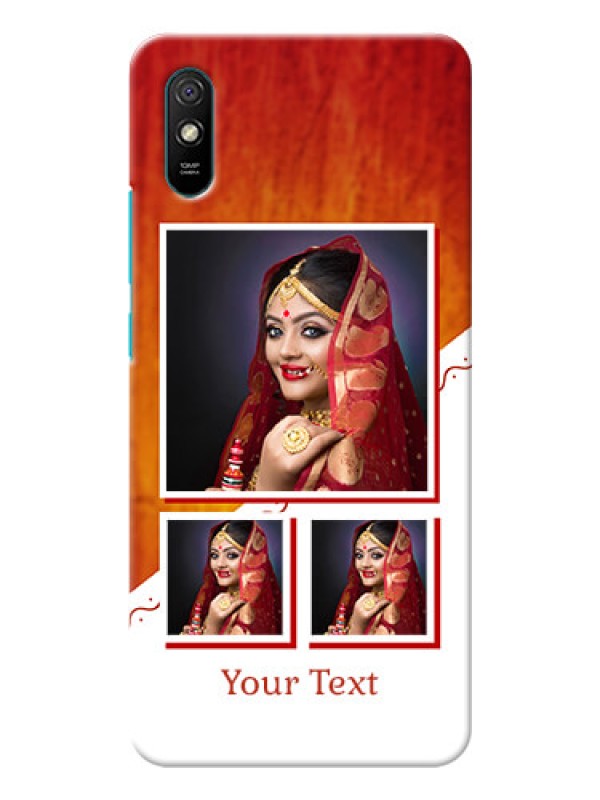 Custom Redmi 9A Sport Personalised Phone Cases: Wedding Memories Design