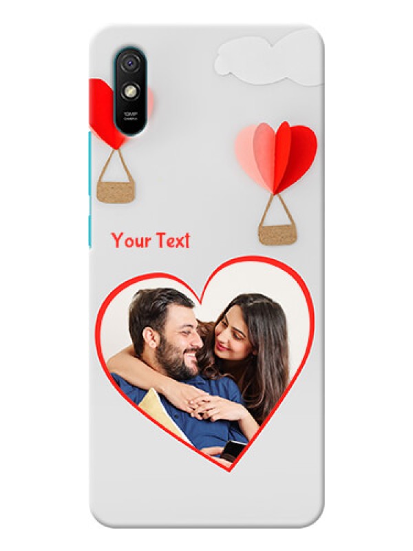 Custom Redmi 9A Sport Phone Covers: Parachute Love Design