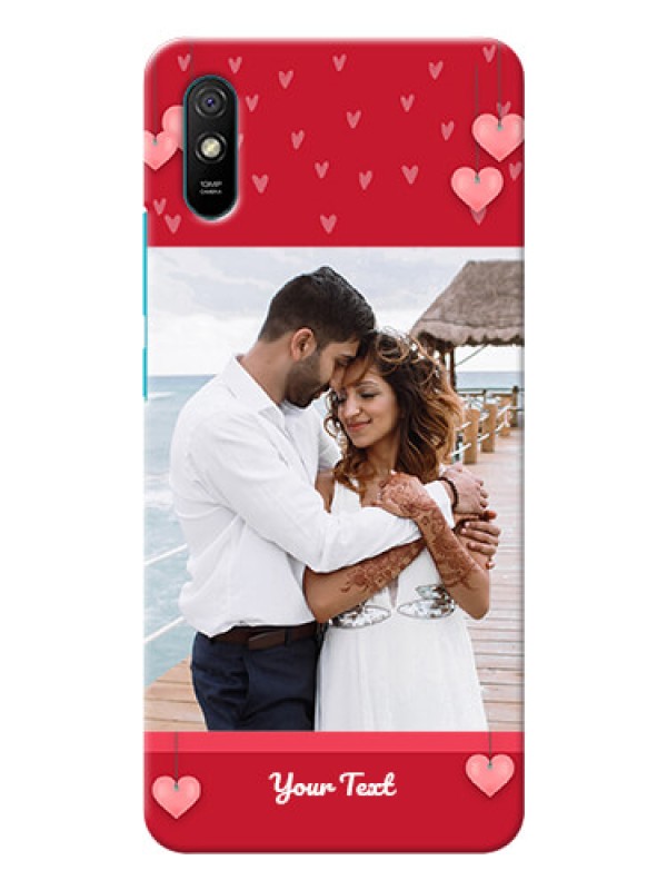 Custom Redmi 9A Sport Mobile Back Covers: Valentines Day Design