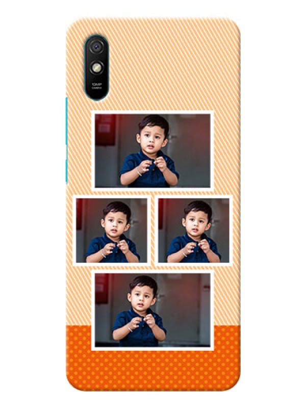 Custom Redmi 9A Mobile Back Covers: Bulk Photos Upload Design