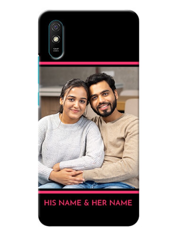 Custom Redmi 9A Mobile Covers With Add Text Design