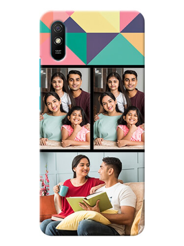 Custom Redmi 9A personalised phone covers: Bulk Pic Upload Design
