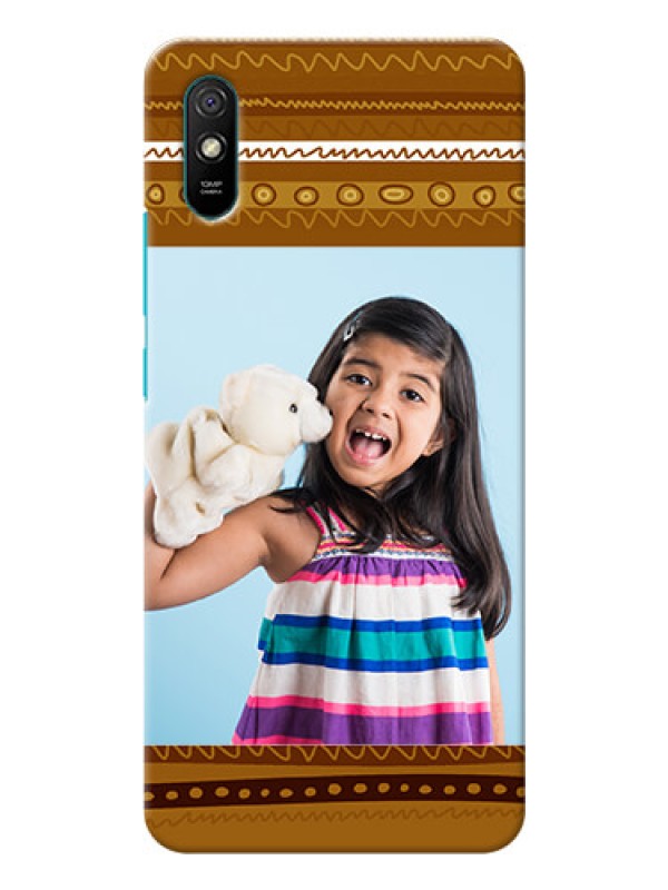 Custom Redmi 9A Mobile Covers: Friends Picture Upload Design 