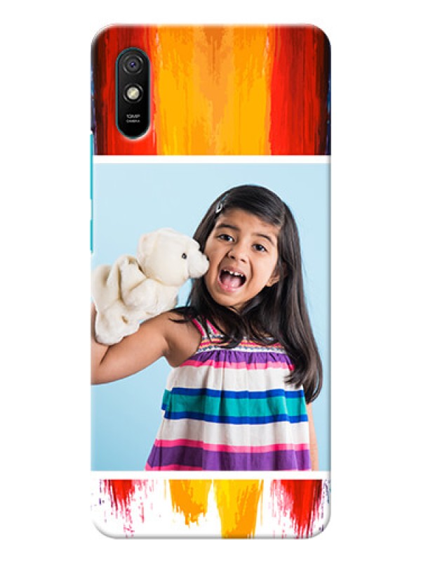 Custom Redmi 9A custom phone covers: Multi Color Design