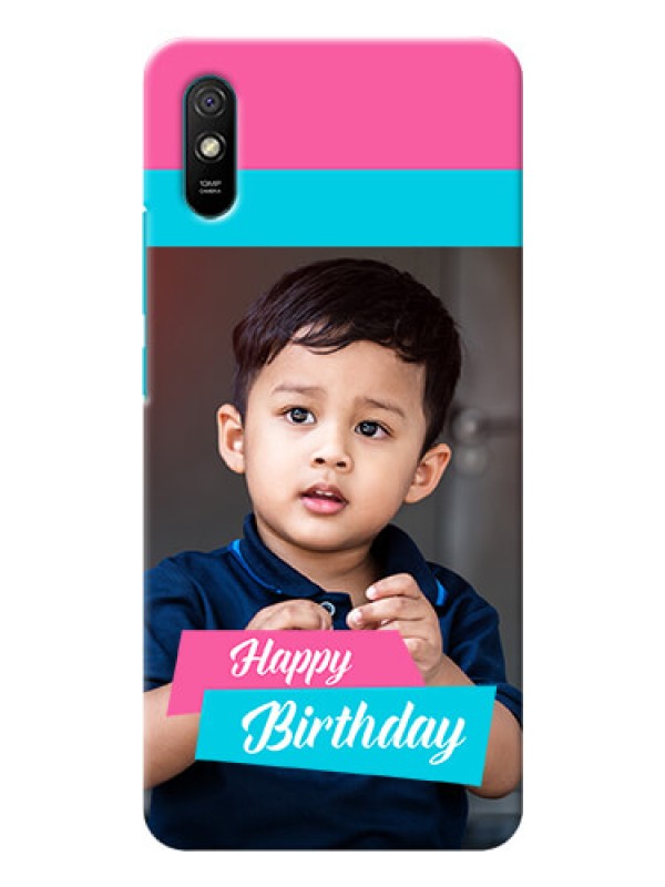 Custom Redmi 9A Mobile Covers: Image Holder with 2 Color Design