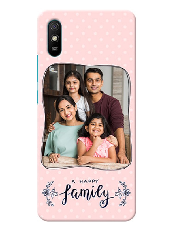 Custom Redmi 9A Personalized Phone Cases: Family with Dots Design