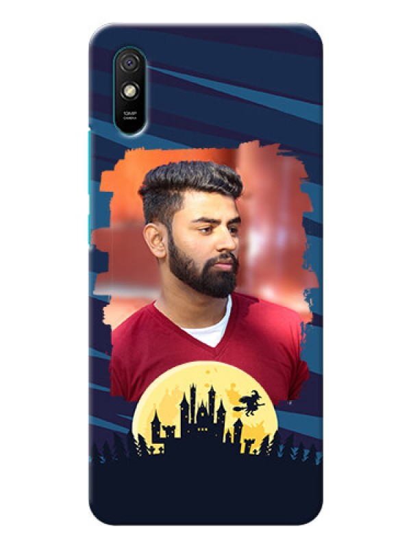 Custom Redmi 9A Back Covers: Halloween Witch Design 