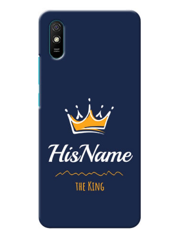 Custom Redmi 9A King Phone Case with Name