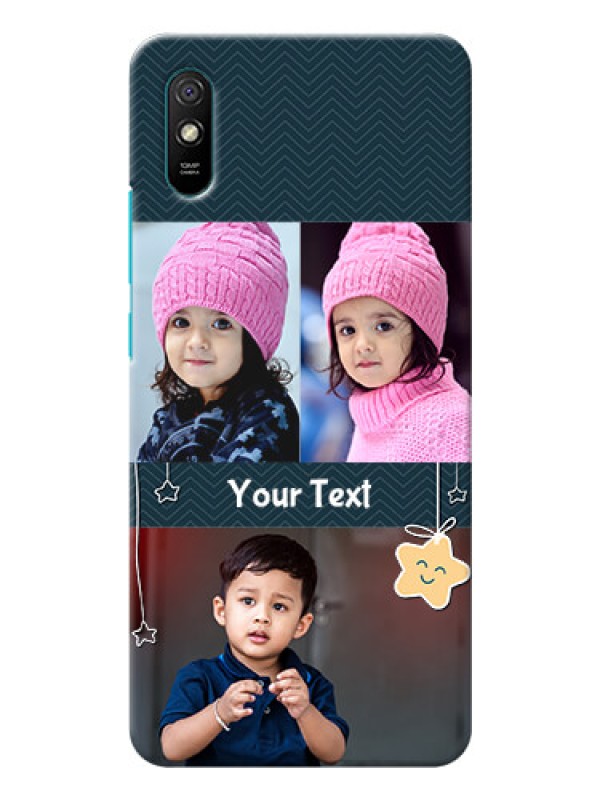 Custom Redmi 9i Sport Mobile Back Covers Online: Hanging Stars Design