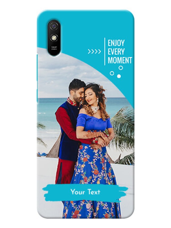 Custom Redmi 9i Sport Personalized Phone Covers: Happy Moment Design