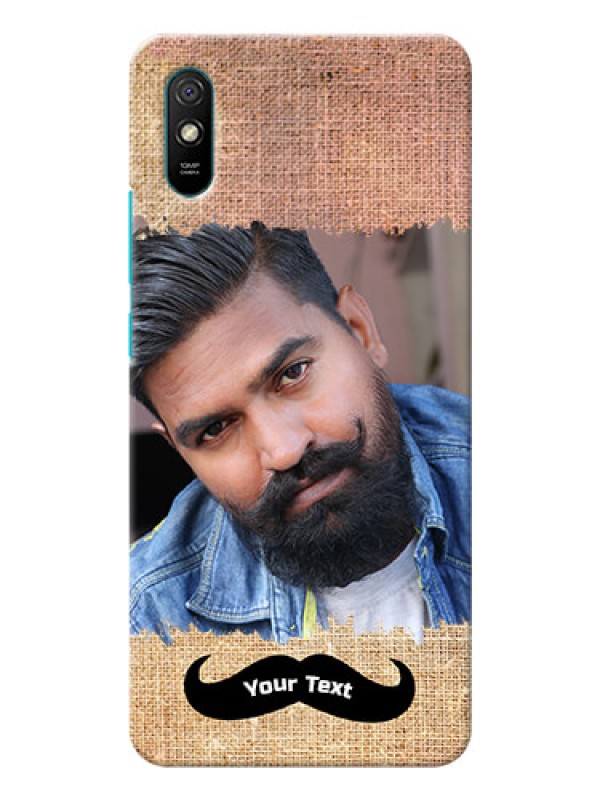 Custom Redmi 9i Sport Mobile Back Covers Online with Texture Design